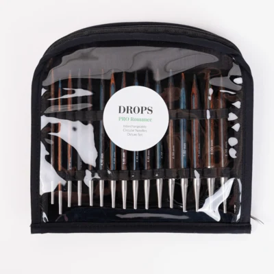 DROPS Pro Romance Set Deluxe di Ferri Circolari Intercambiabili