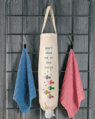 Kit Ricamo Sacchetto per Sacchi Pesce 19 x 50 cm