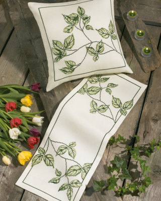 Kit da Ricamo Ramo runner 39 x 39 cm