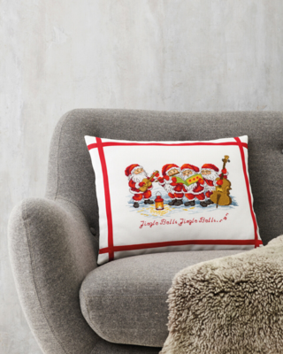 Kit ricamo Orchestrina natalizia 45 x 35 cm