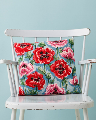 Kit da Ricamo Papaveri 39 x 39 cm