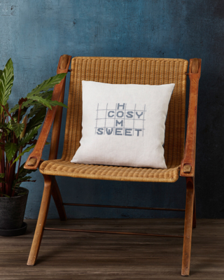 Kit da Ricamo Casa 40 x 40 cm