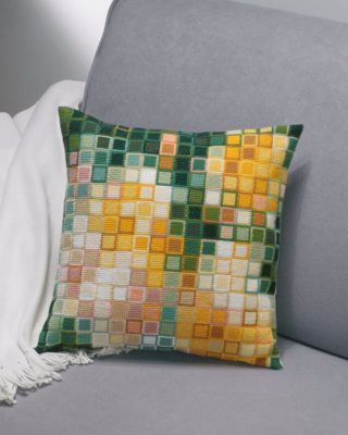 Kit da ricamo Pixel rose 38 x 38 cm