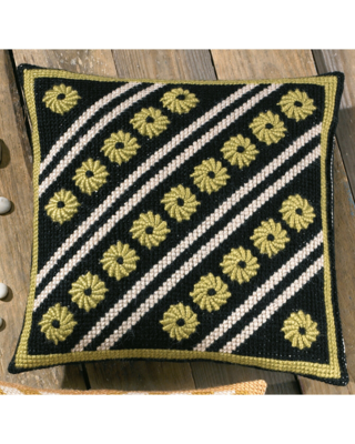 Kit Ricamo Cuscino incl. m. 32x32 cm