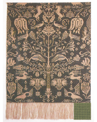 Kit Ricamo Beidewand Verde Chiaro 101 x 140 cm