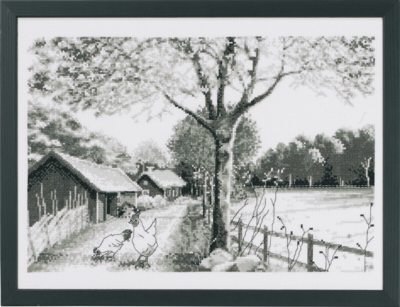 Kit di Ricamo In campagna 40 x 30 cm