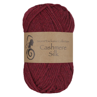 Viking Snorre Cashmere Silk 655 Vino rosso