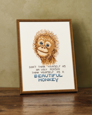 Kit Ricamo Orango R5703 18 x 24 cm