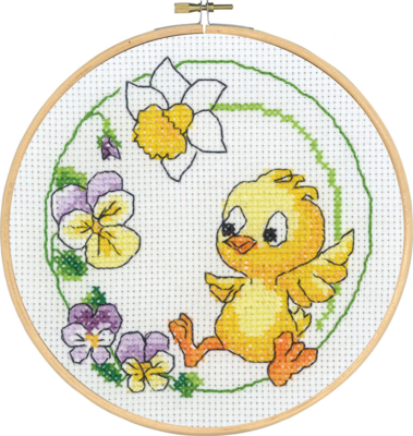 Kit da ricamo Gallo seduto m/5810/22 22 Ø