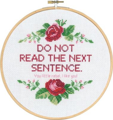 Kit da ricamo Non leggere M 5810/22 20 Ø