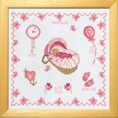Kit Ricamo Mathilde R5583/00 22x22 cm