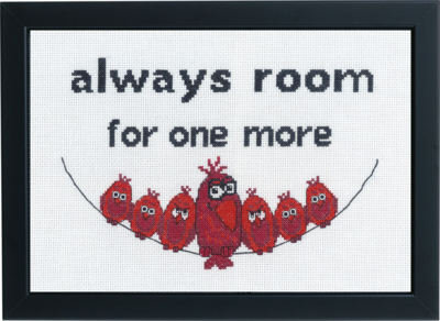 Kit da Ricamo Always room for one 29x20 cm