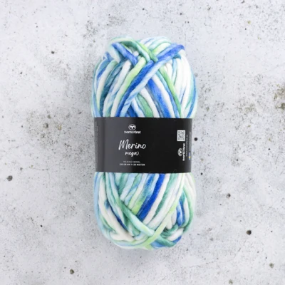 Svarta Fåret Merino Mega 04 Laguna blu