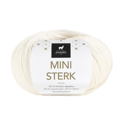 Du Store Alpakka MINI Sterk 851 Bianco