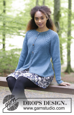 181-25 Cardigan Arendal di DROPS Design