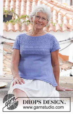 186-37 Taormina Top di DROPS Design