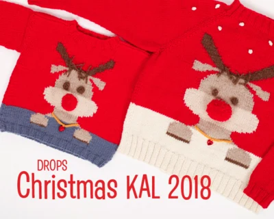 Maglia di Natale DROPS 2018 - Camicetta per bambini