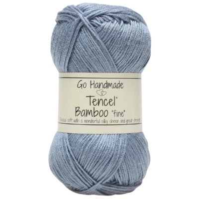 Go Handmade Tencel Bamboo 17368 Jeans blu