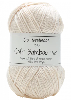 Go Handmade Soft Bamboo "Fine" 17320 Offwhite