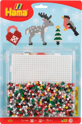 Hama Midi 4203 Stiftplader & Perler Jul