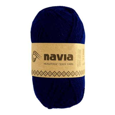 Navia Sock Yarn 524 Blu navy
