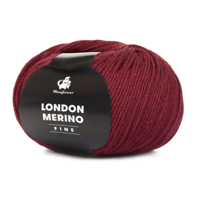 Mayflower London Merino Fine 016 Ciliegio scuro