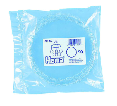 Hama Anelli per Mobile Bimbi, 6 pezzi.
