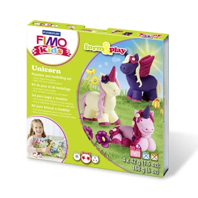 STAEDTLER Fimo Kids Form&Play Set di unicorni