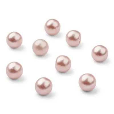 HobbyArts Bottone di perle, Blush, 12 mm, 10 pezzi