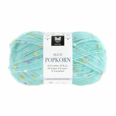Gjestal Multi Popkorn 507 Turchese chiaro