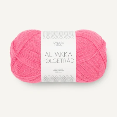 Sandnes Alpakka Følgetråd 4315 Rosa Bubblegum