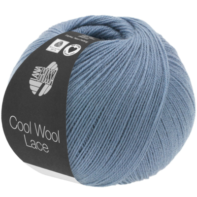 Lana Grossa Cool Wool Lace 02 Blu Colombo