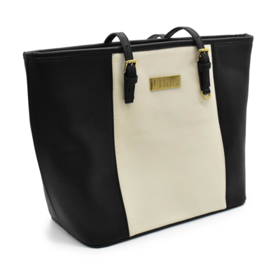 LYKKE Duo Tote Bag Nero/bianco