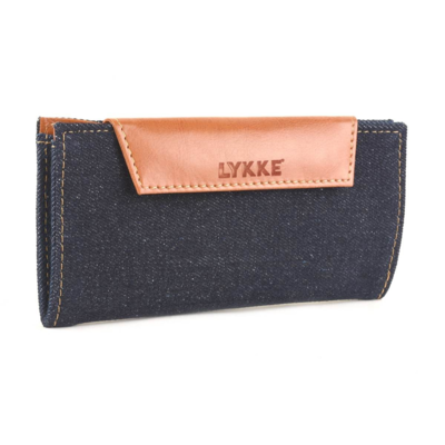 LYKKE Weekender Large Custodia con Chiusura Magnetica, 13 cm Marrone chiaro