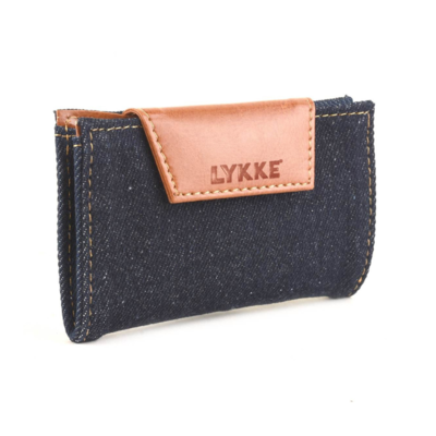 LYKKE Weekender Small Custodia con Chiusura Magnetica, 9 cm Marrone chiaro