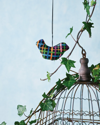 Kit Ricamo A Scacchi 10 x 6 cm