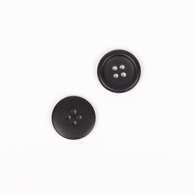 DROPS Matte Black, Bottone, 18 mm (n. 817)