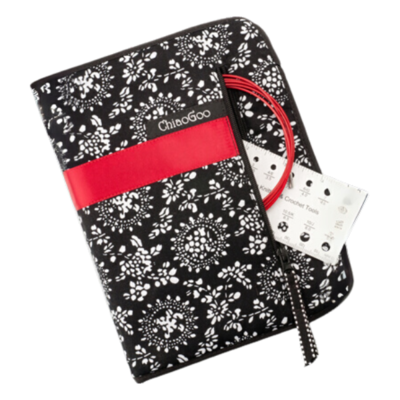 ChiaoGoo Set di Ferri Circolari Intercambiabili Twist Red Lace, Large, 13 cm