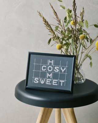 Kit ricamo Casetta accogliente 18x13 cm