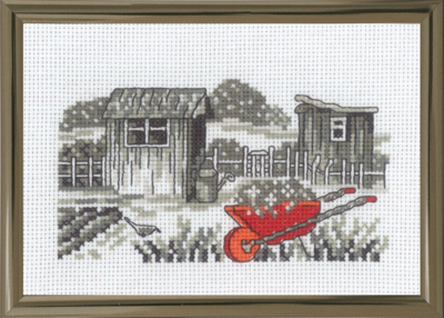 Kit Ricamo Carriola R5794 15 x 10 cm