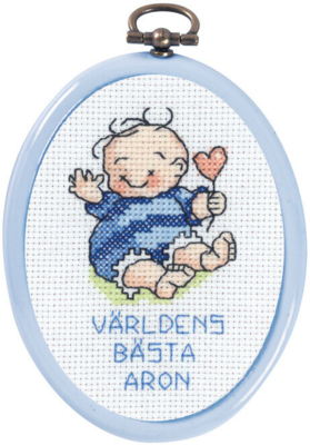 Kit ricamo Aron 1 c/ R5961/03 7 x 9 cm
