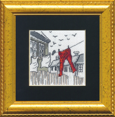 Kit Ricamo Biancheria R5412/82PP 11 x 11 cm