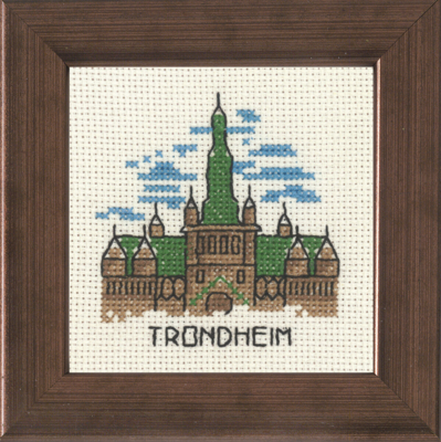 Kit da ricamo Trondheim 10 x 10 cm R5370