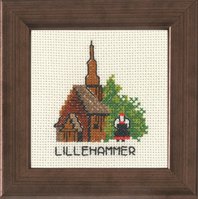 Kit da ricamo Lillehammer 10 x 10 cm R5370