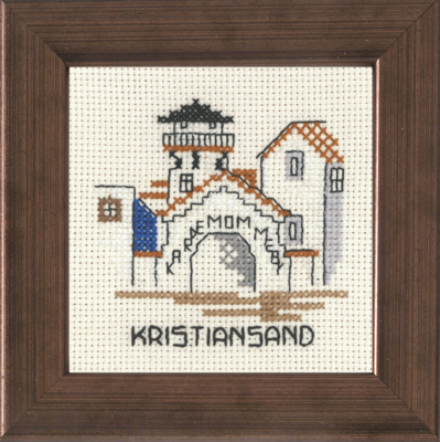 Kit da Ricamo Kristiansand 10 x 10 cm R5370