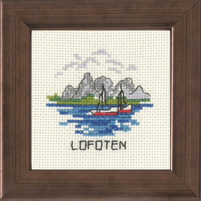 Kit Ricamo Lofoten 10 x 10 cm R5370