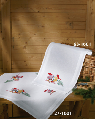 Kit Ricamo Ecco l'albero 80 x 80 cm