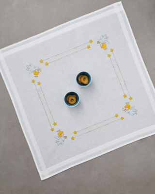 Kit da Ricamo Angeli 80x80cm