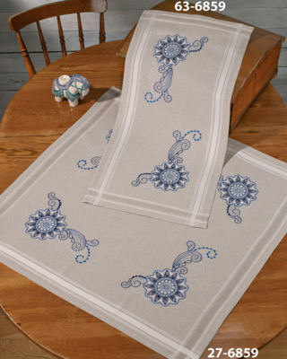 Kit Ricamo Mandala 80 x 80 cm