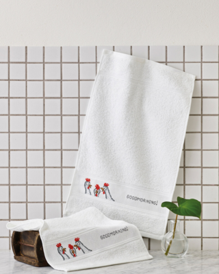 Kit da Ricamo 'Buongiorno' 30 x 50 cm